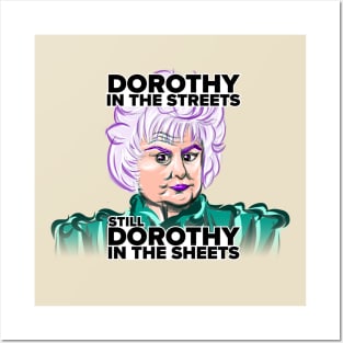 Dorothy in the Sheets Posters and Art